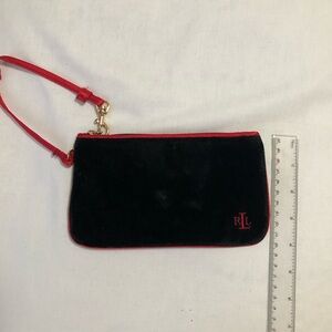 Ralph lauren. Wristlet. Suade. NWOT